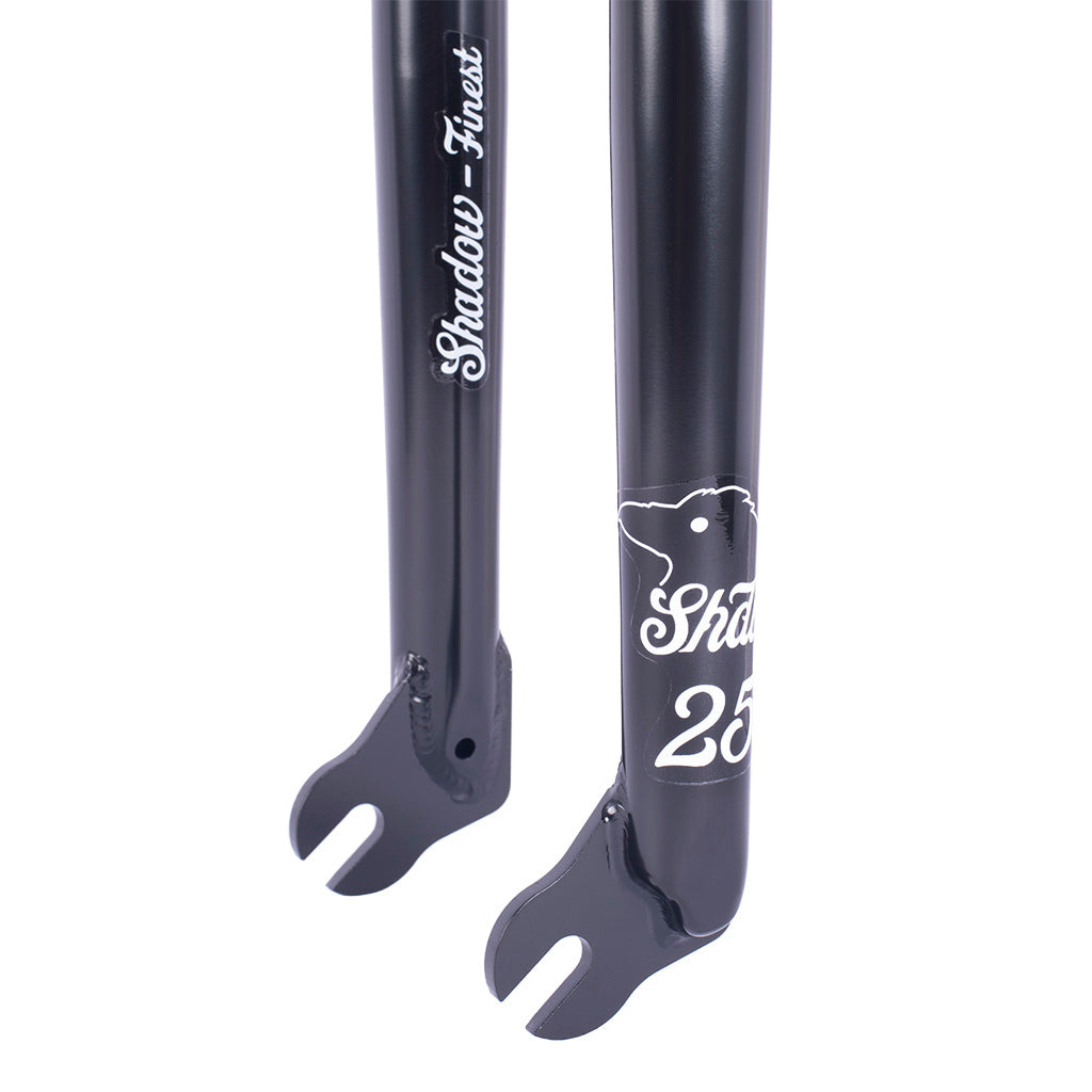 Shadow Finest 25 Fork - Matt Black 25mm Offset - Waller BMX