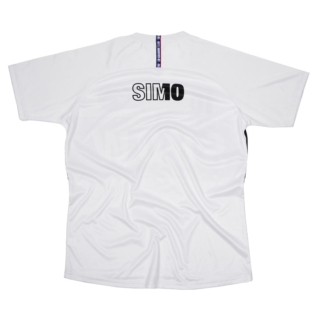 Shadow Simo 10 Year Soccer Jersey - White
