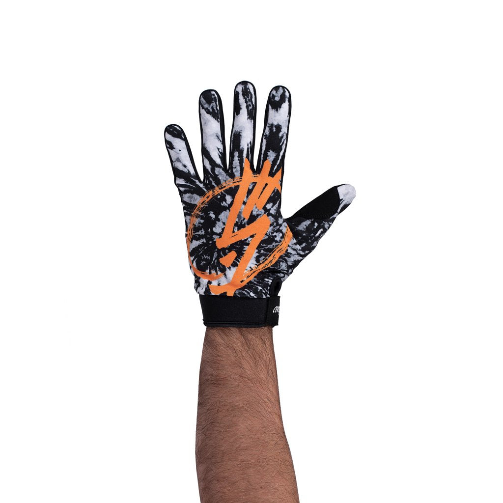 Shadow Conspire Gloves - Tangerine Tie Dye - Waller BMX