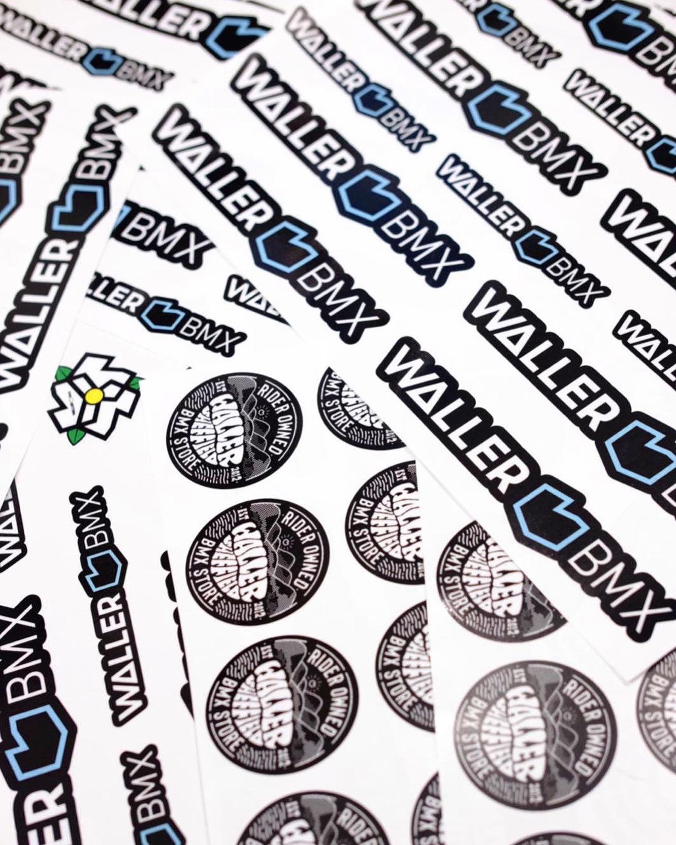 Waller BMX Sticker Pack - Waller BMX