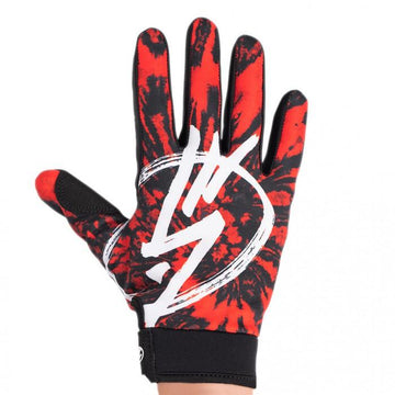Shadow Jr. Conspire Gloves - Red Tie Dye | BMX