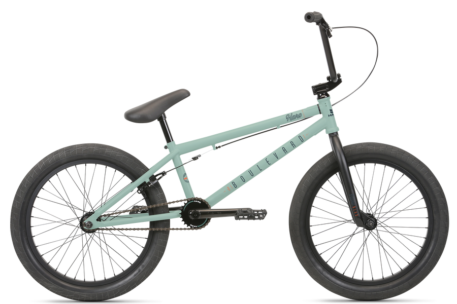 Green top haro bmx