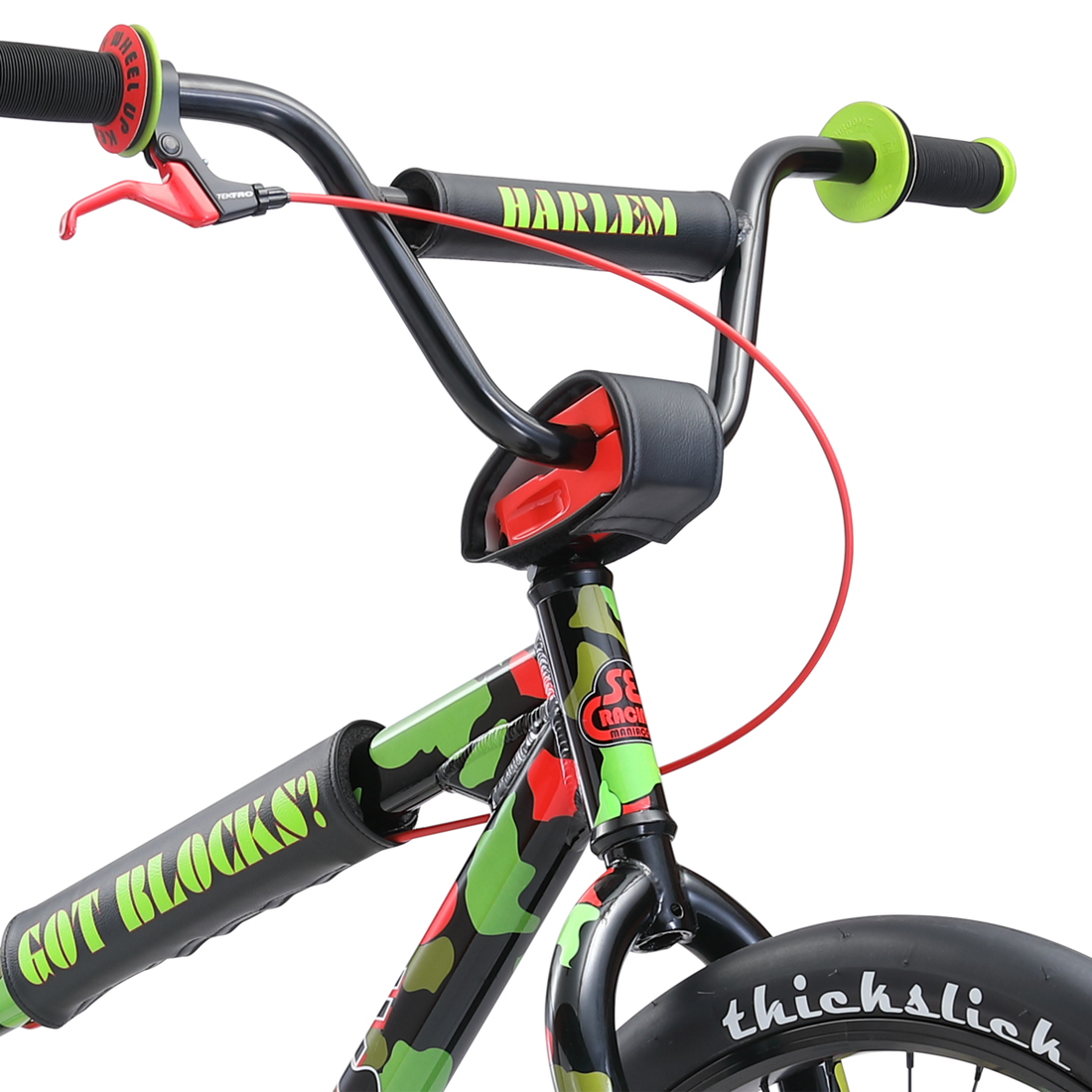 SE Bikes D Blocks Big Ripper 29" Bike - Green/Red Camo