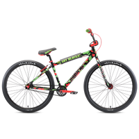 SE Bikes D Blocks Big Ripper 29 Bike Green Red Camo Waller BMX