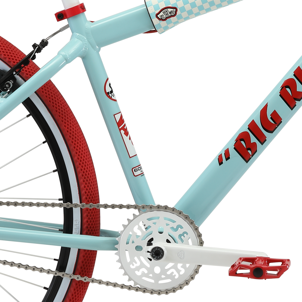 Vans x SE Bikes Big Ripper 29" Bike 2021 - White - Waller BMX