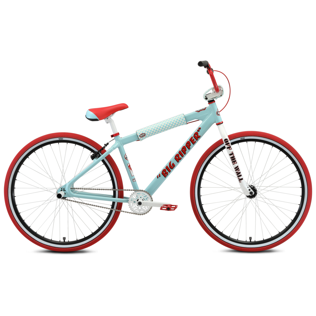 Vans x SE Bikes Big Ripper 29" Bike 2021 - White - Waller BMX