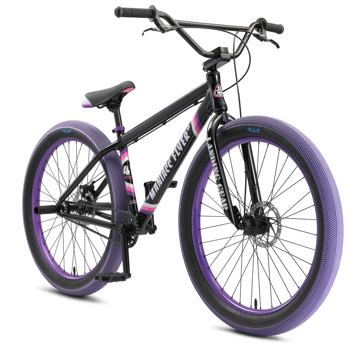 SE Bikes Maniacc Flyer 27.5"+ Bike - Midnight Black - Waller BMX