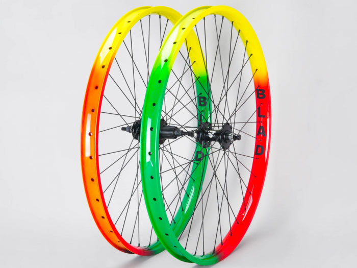 Mafia Bikes BLAD 27.5&quot; Geared Wheelset - Disc Mounted - Waller BMX