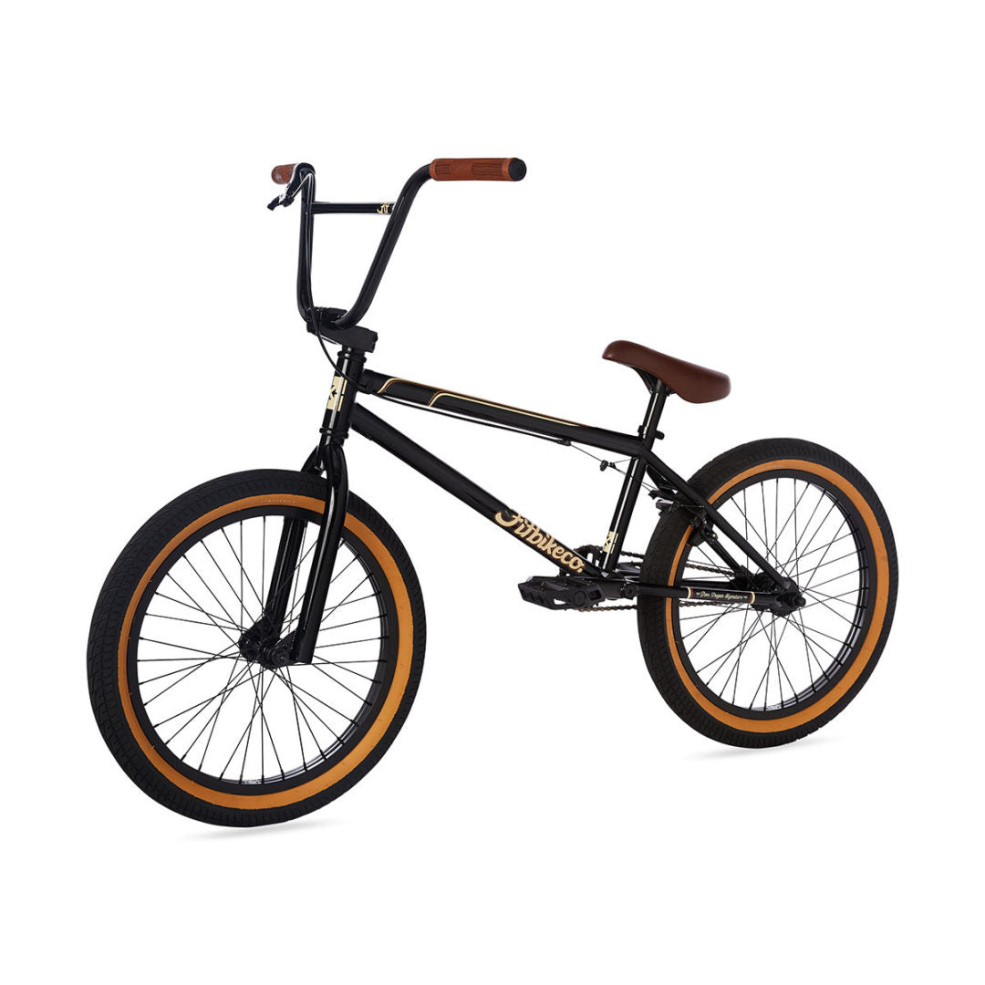 FIT 2023 Series One (LG) Dugan Gloss Black 20.75" TT Complete BMX Bike