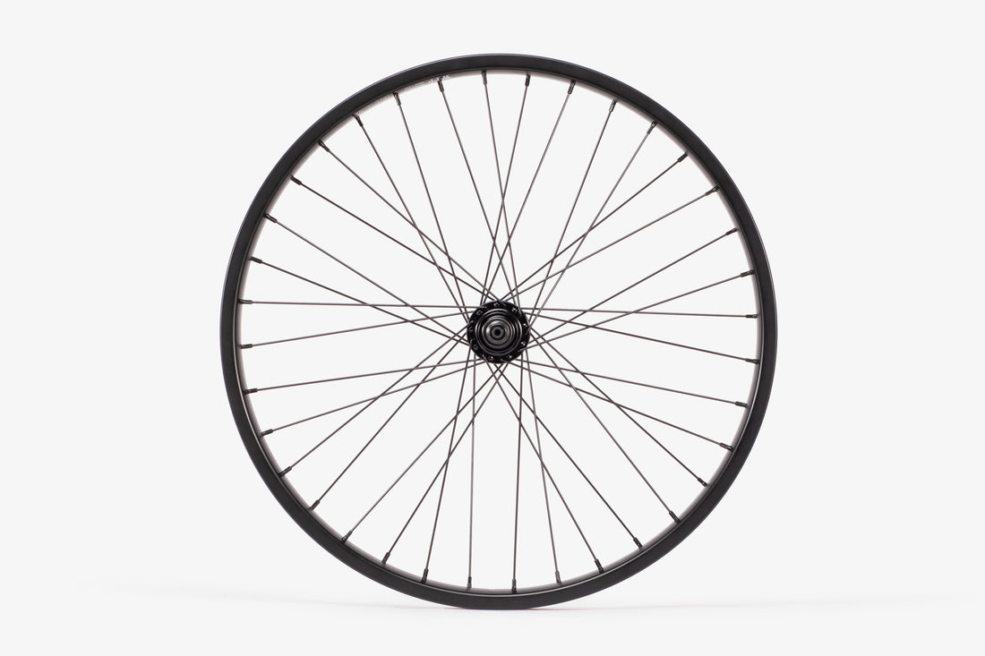 WeThePeople Audio 22 Front Wheel Black Waller BMX