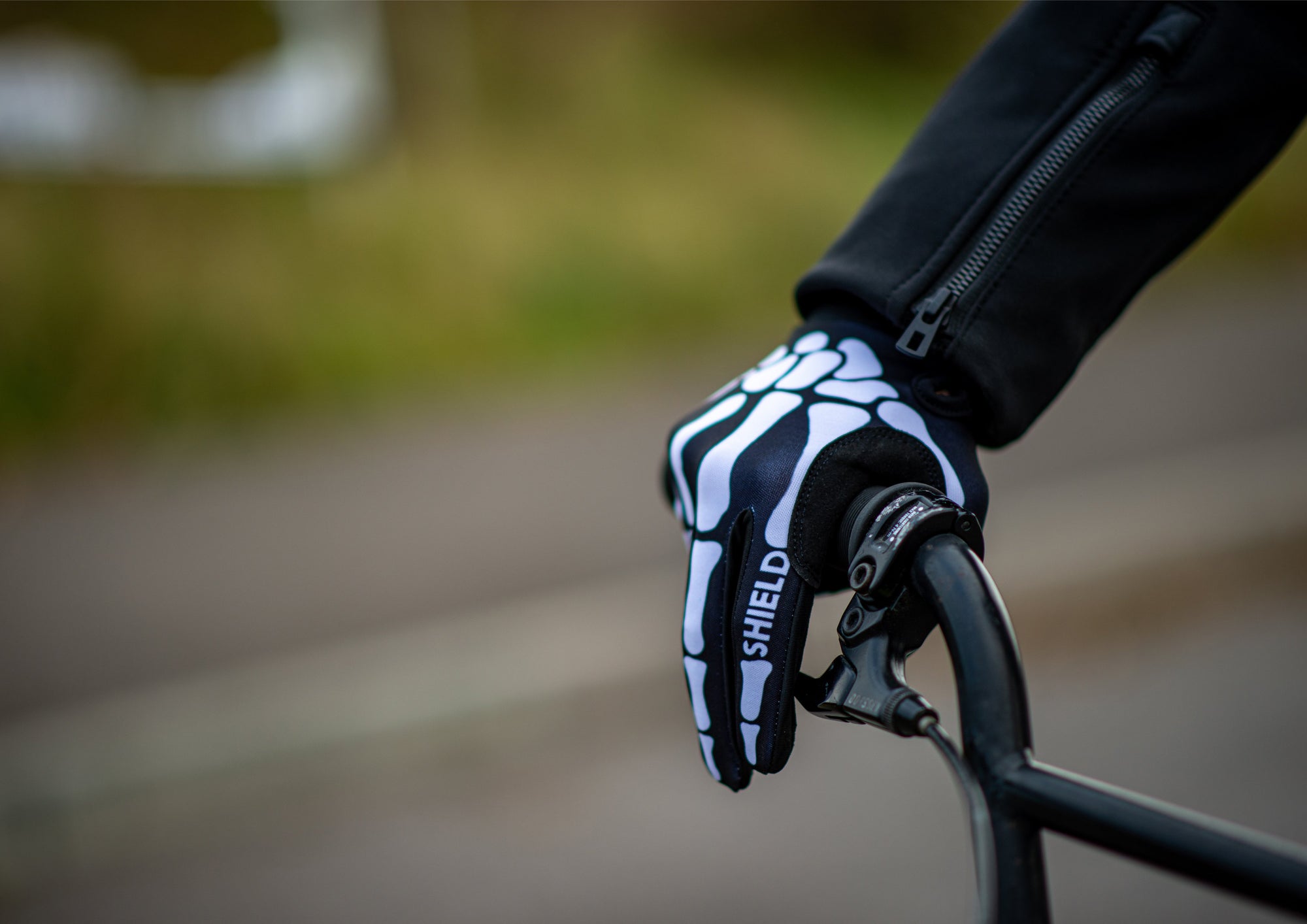 Shield Protectives Gloves - Skeleton - Waller BMX