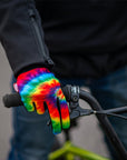 Shield Protectives Gloves - Tie Dye - Waller BMX