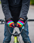 Shield Protectives Gloves - Tie Dye - Waller BMX