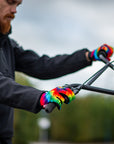 Shield Protectives Gloves - Tie Dye - Waller BMX