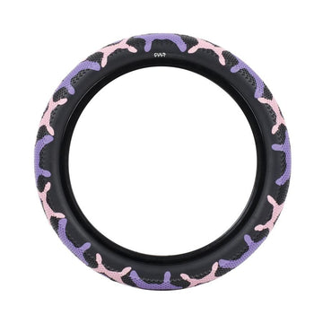 Cult 26" Vans Tyre - Purple Camo With Black Sidewall 2.10"