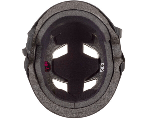 Fuse Alpha Helmet - Glossy Black - Waller BMX