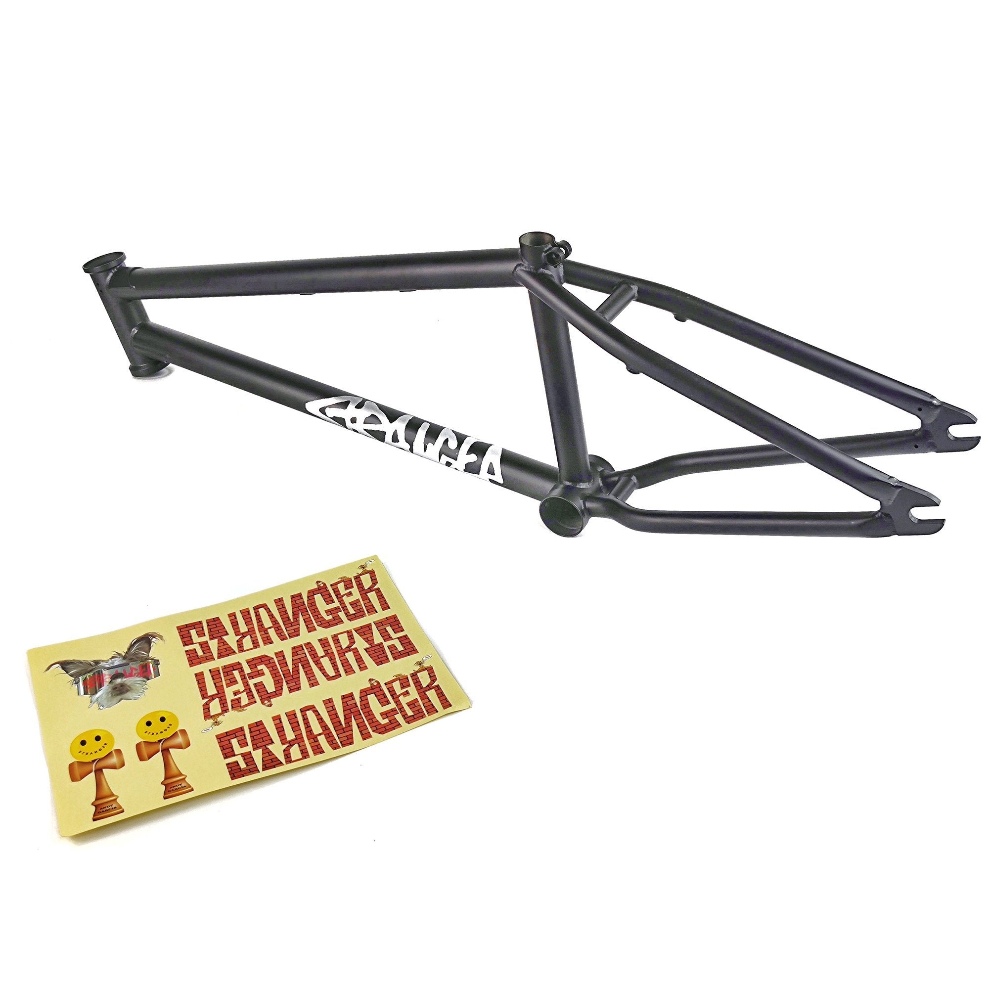 Stranger GG Frame - Matt Black - Waller BMX
