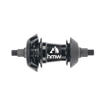 United HMW Freecoaster Hub With Guards Male Axle - Black