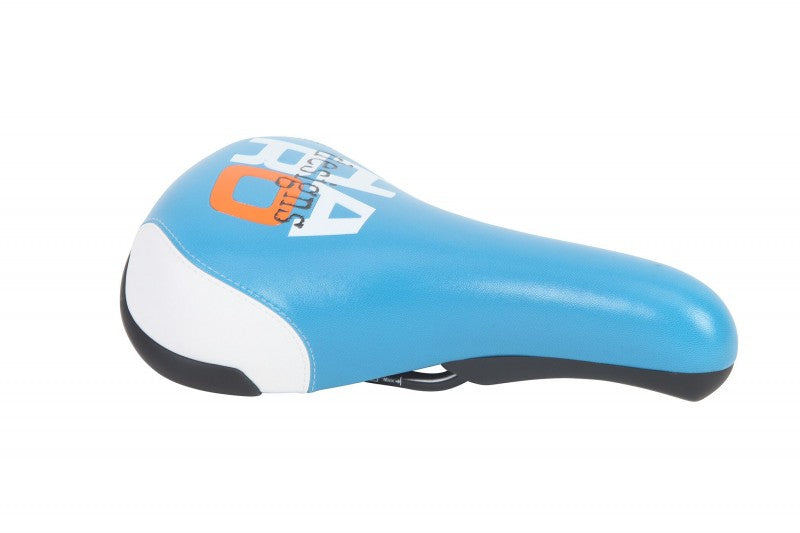 Haro 87 Designs Logo Railed Seat - Blue - Waller BMX