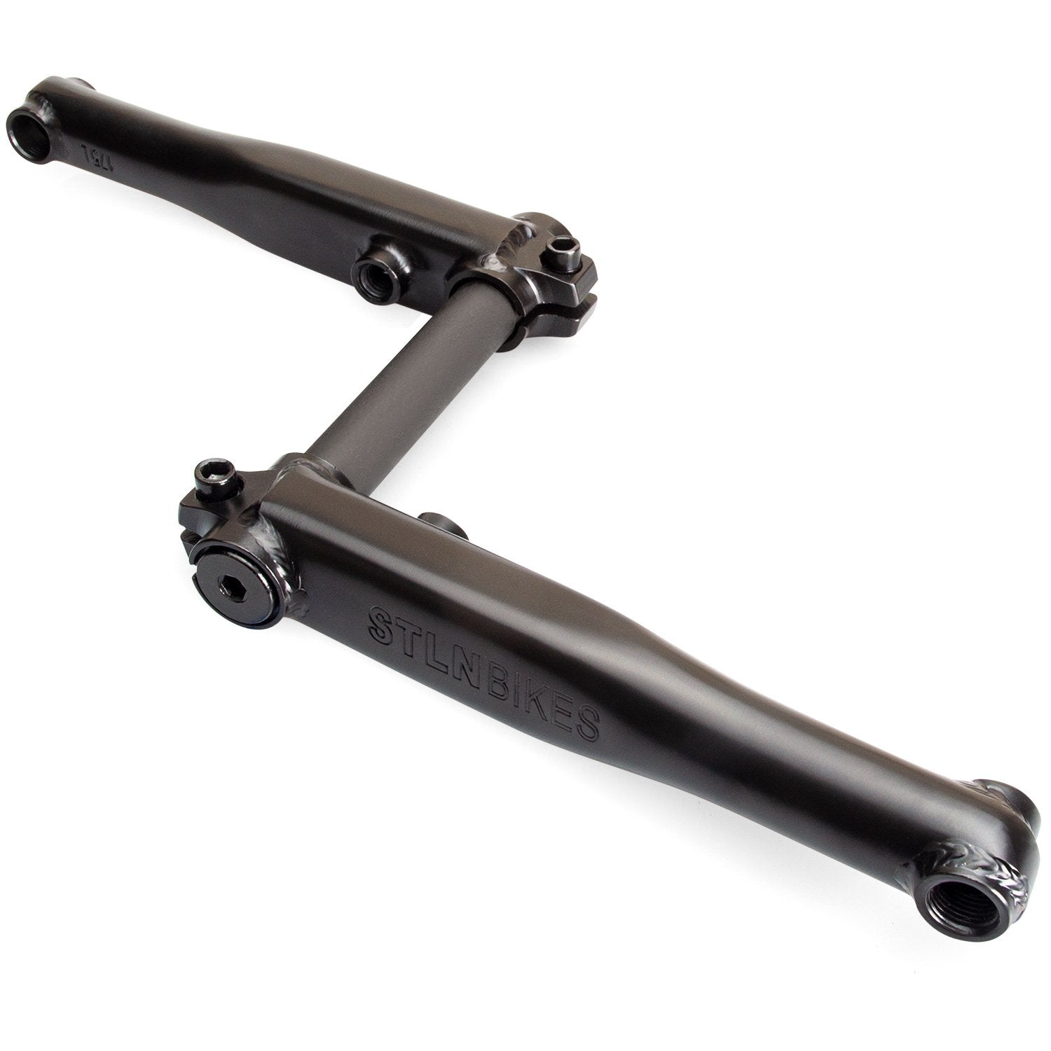 Stolen MOB V4 Crmo BMX Cranks - Black - Waller BMX