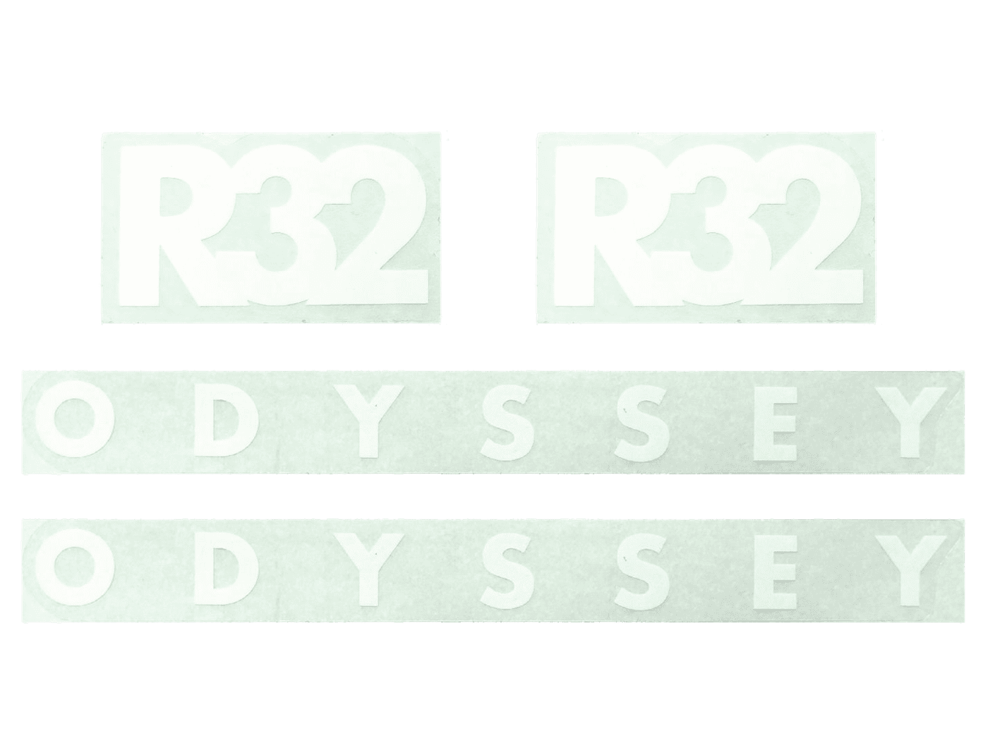 Odyssey R32 series fork stickers - Waller BMX