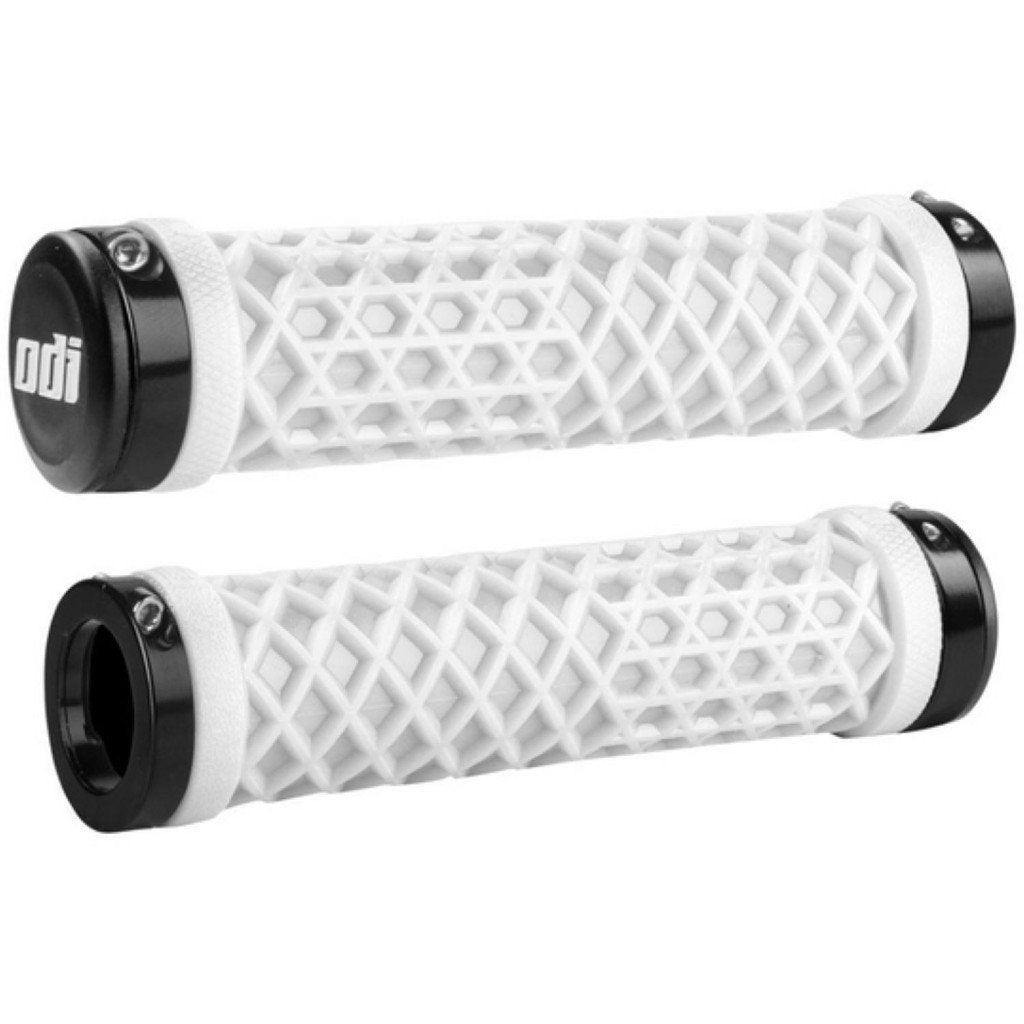 ODI x Vans Lock-On Grips - White 130mm - Waller BMX