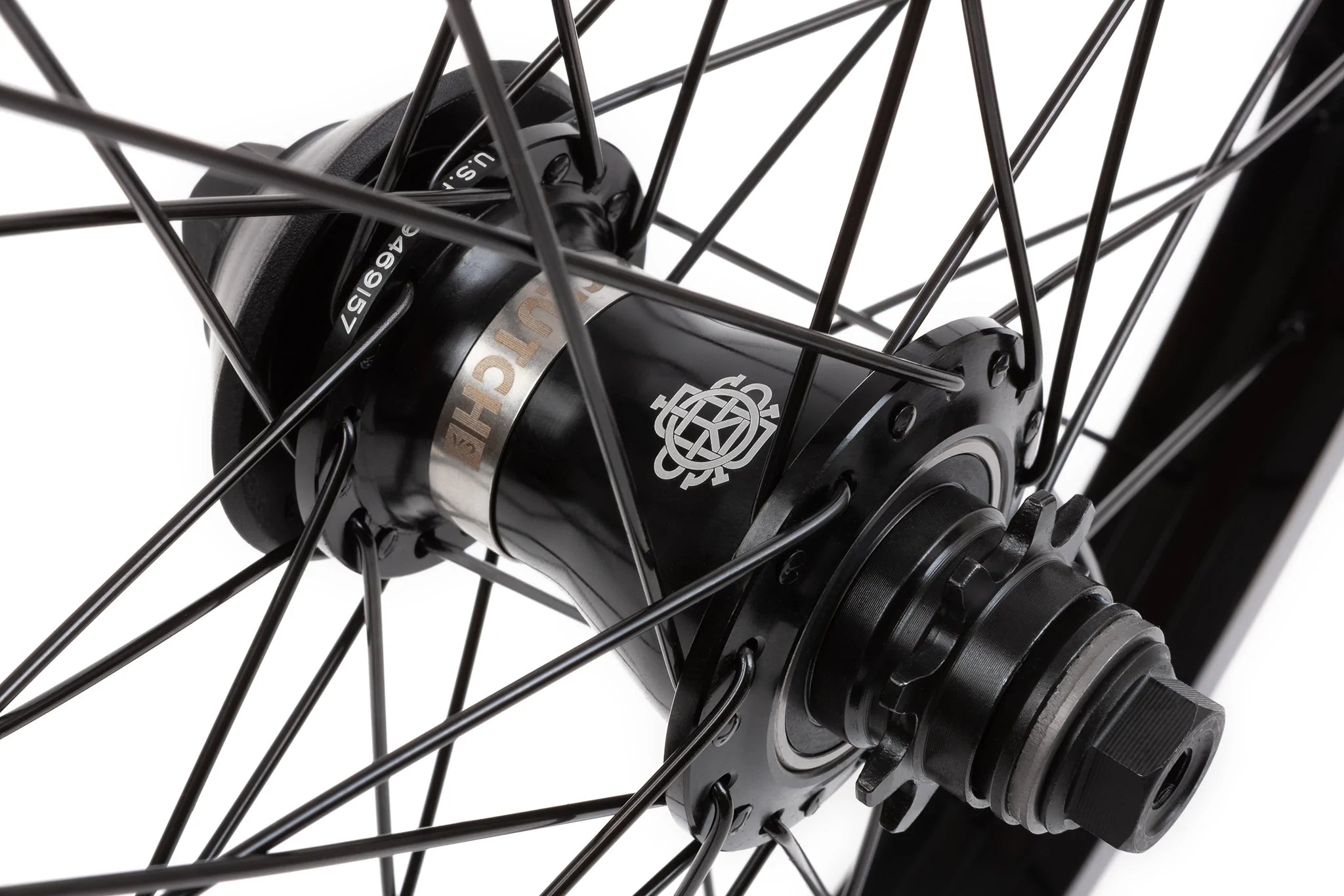 Odyssey 7KA x Clutch V2 Complete Rear Freecoaster Wheel - Black