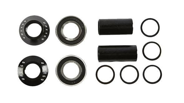 United Bikes Mid Bottom Bracket - Black - Waller BMX