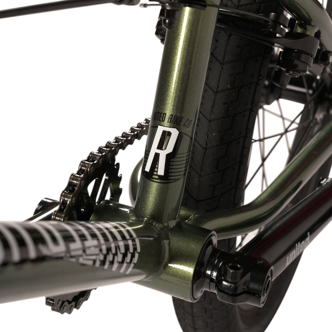 United Recruit 20.25" BMX Bike Army Green