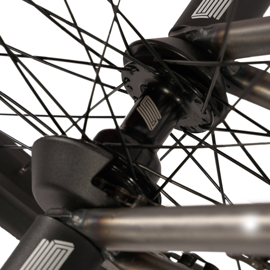 United Reborn 20.8" Complete BMX Bike Matte Raw