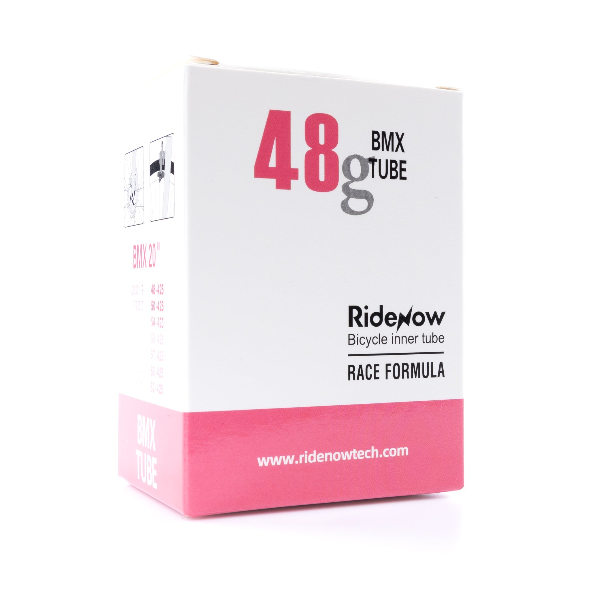 【8本中身のみ】BMX 20✕1.9-2.5 Ridenow TPUチューブ RideNow TPU Innertube - 20