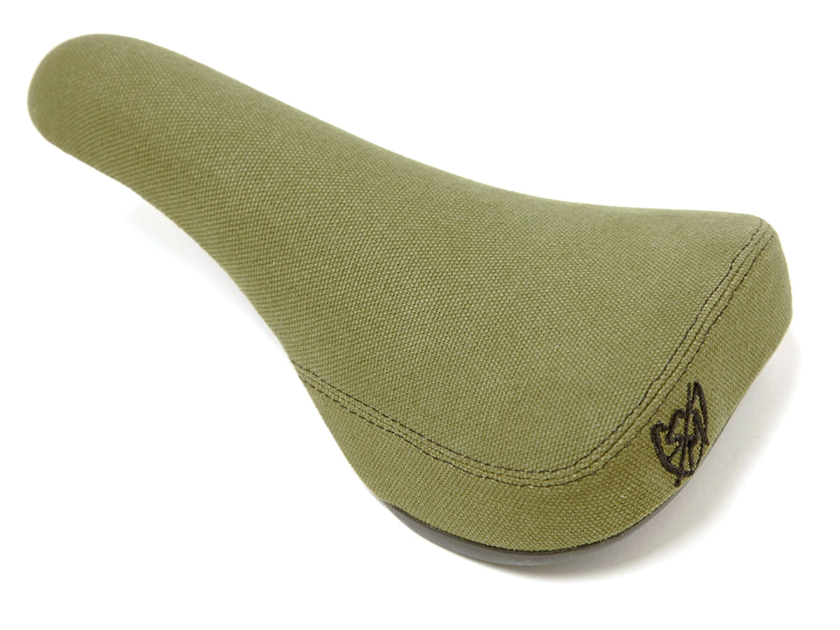 S&amp;M Stealth Pivotal Seat Canvas Green - Waller BMX