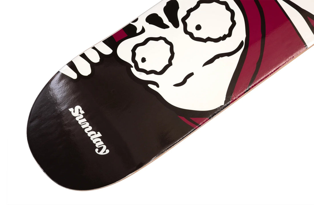 Sunday Creepy Sweeper 8.5" Skateboard Deck