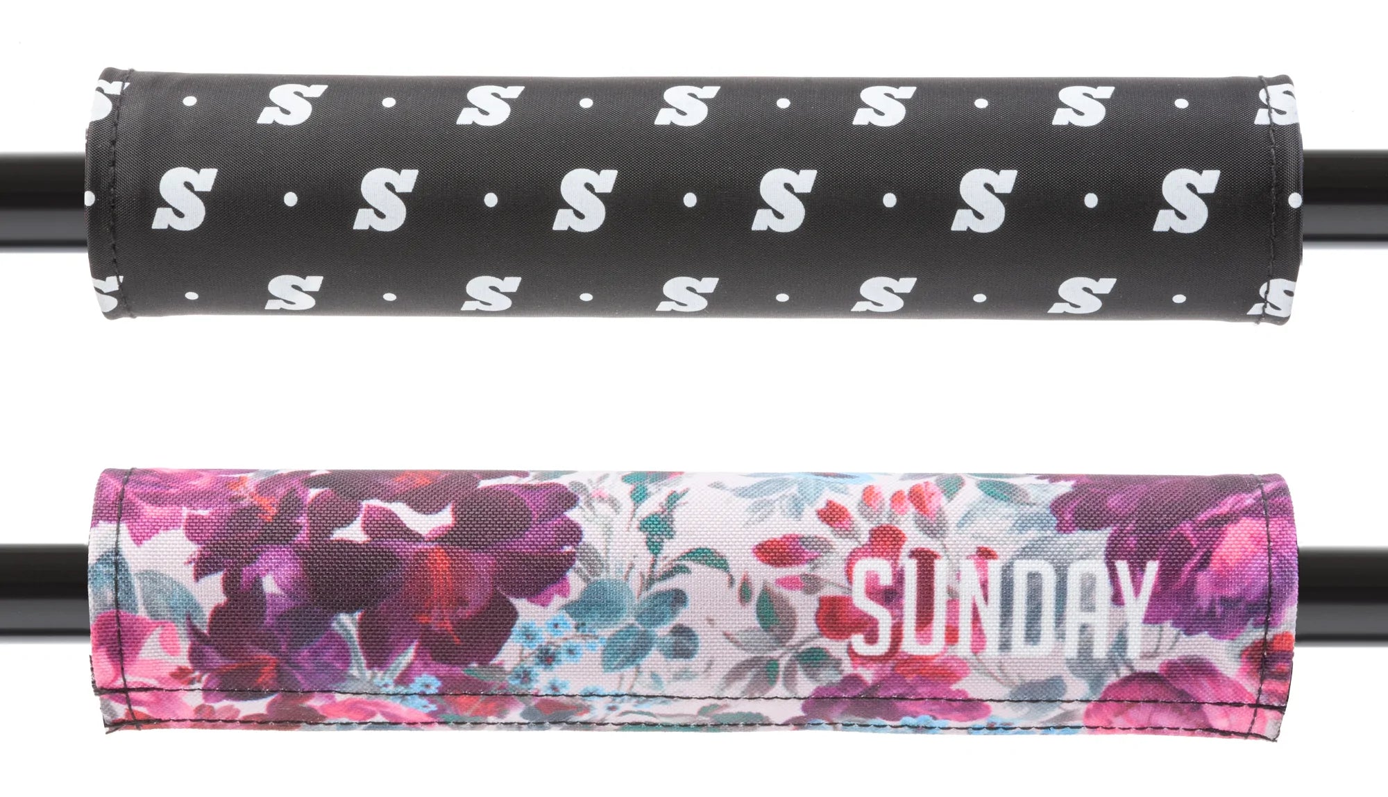 Sunday Reversible Bar Pad ( S-Pattern / Wallflower ) V2 - Waller BMX
