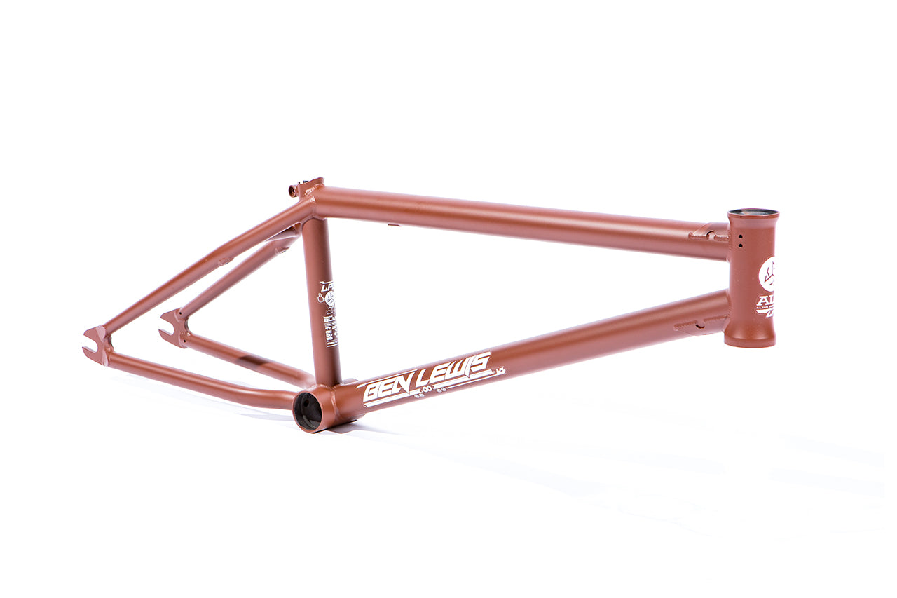 Alive LPL Frame Removable Brake Mount Matte Blood Red - Waller BMX