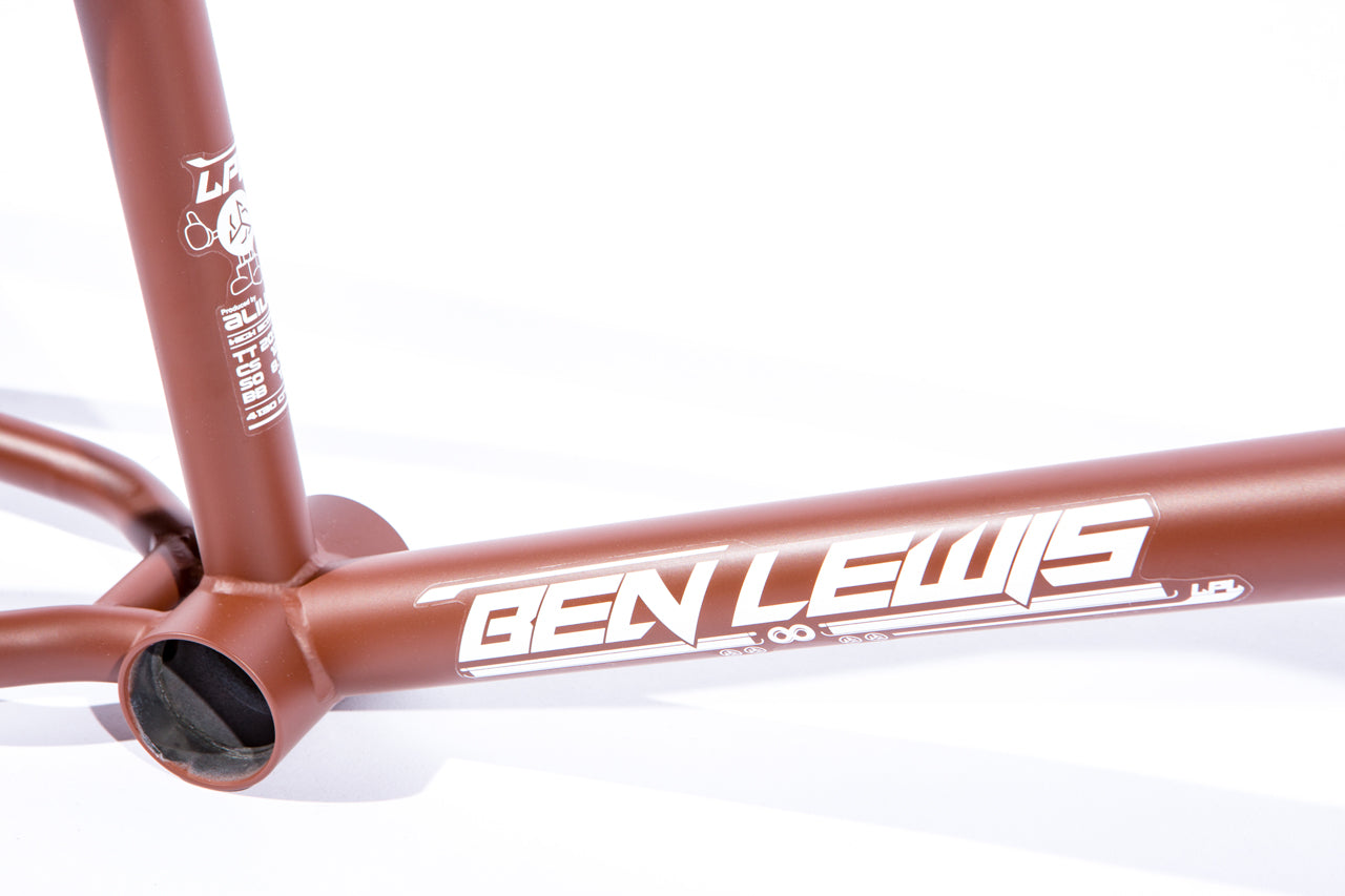 Alive LPL Frame Removable Brake Mount Matte Blood Red - Waller BMX