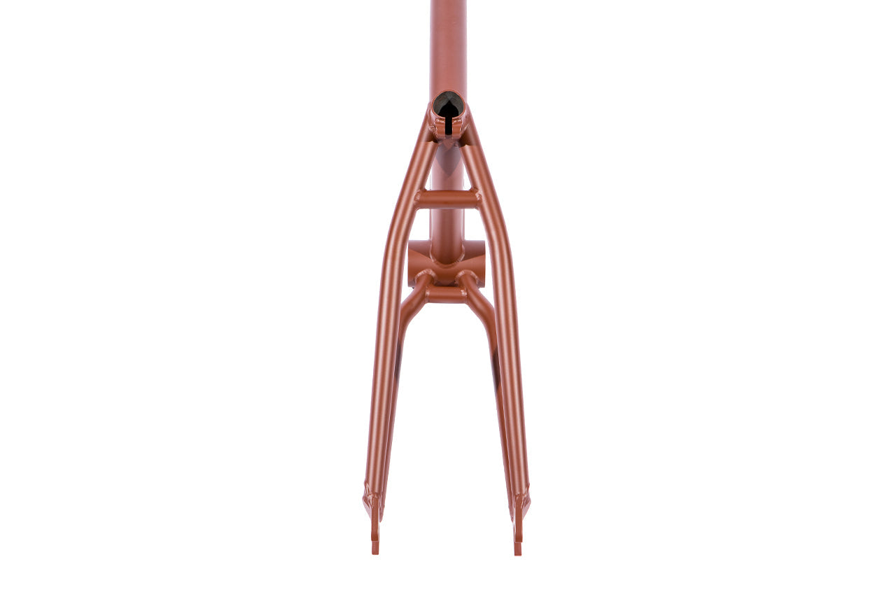 Alive LPL Frame Removable Brake Mount Matte Blood Red - Waller BMX
