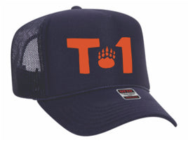 T1 Paw Mesh Hat with Print