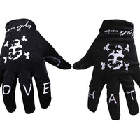 Bicycle Union Love Hate Cuff Less Gloves at 21.99. Quality Gloves from Waller BMX.