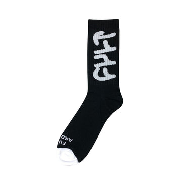 Cult Big Logo Socks - Black