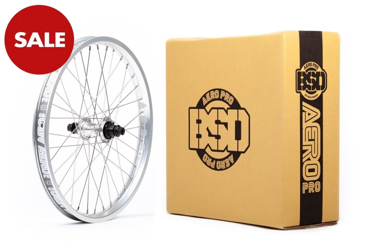 BSD Aero Pro Back Street Wheel - Polished at 174.99. Quality Rear Wheels from Waller BMX.