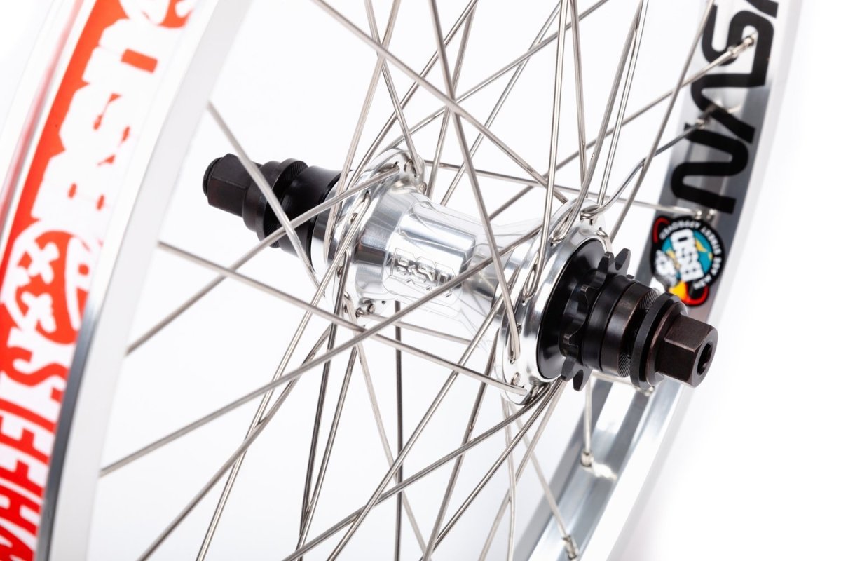 BSD Back Street Pro Mind Wheel - Polished at 224.99. Quality Rear Wheels from Waller BMX.