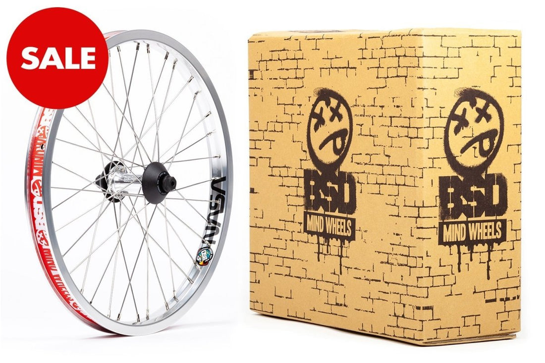 BSD Front Street Pro Mind Wheel - Polished at . Quality Front Wheels from Waller BMX.