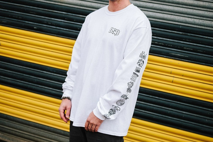 BSD Icon Longsleeve T-Shirt at 29.99. Quality T-Shirts from Waller BMX.