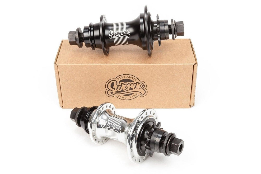 BSD Swerve Cassette Rear Hub at 155.54. Quality Hubs from Waller BMX.