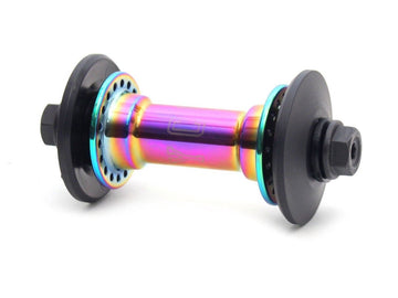 Colony Wasp Front Hub Rainbow at . Quality Hubs from Waller BMX.