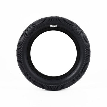 Cult 12" Vans Tyre - All Black 2.20" at . Quality Tyres from Waller BMX.
