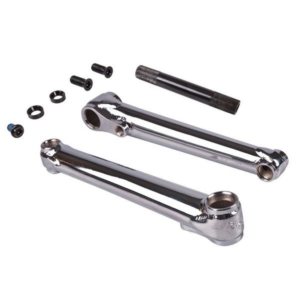 Cult 19mm Crew Cranks - Chrome at 142.99. Quality Cranks from Waller BMX.
