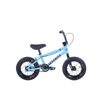 Cult Juvenile B 12" BMX Bike - Cavalry Blue With Black Parts 2022