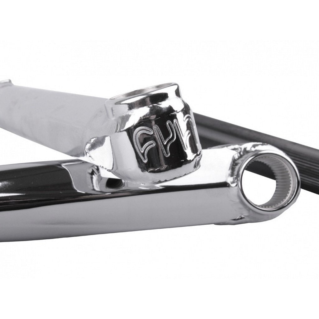 Cult 22mm Hawk V2 Cranks - Chrome at 159.99. Quality Cranks from Waller BMX.